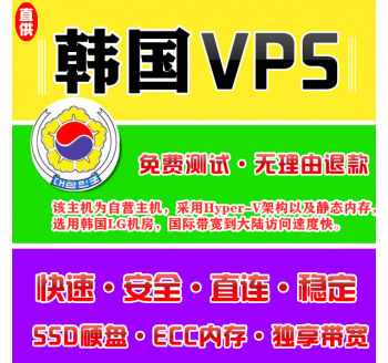 韩国VPS机房4096M国外，六大搜索引擎